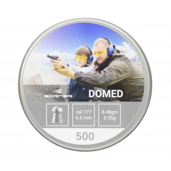 Пуля пневматическая BORNER DOMED 4,5мм, 0,55гр (500 шт.)